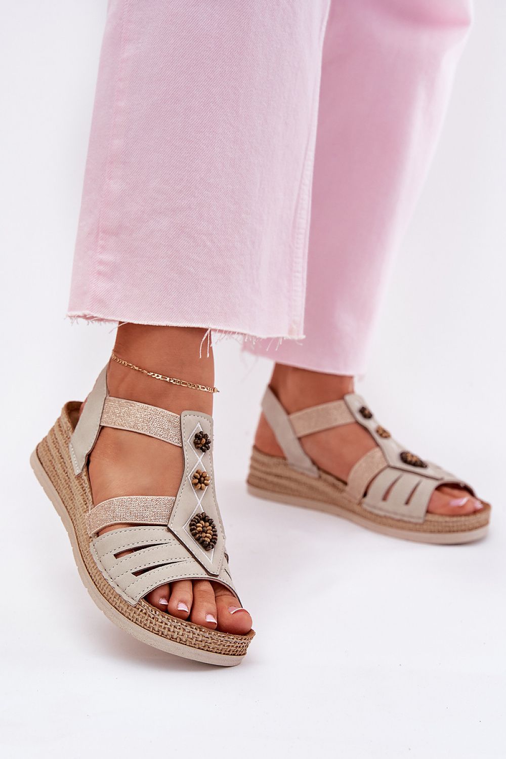 Bota na klínech model 215013 Step in style