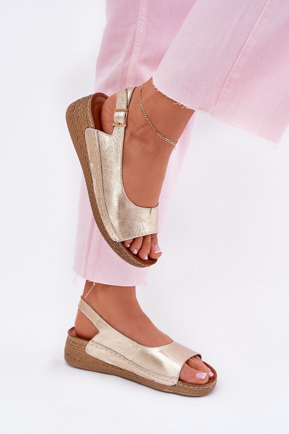 Bota na klínech model 215019 Step in style