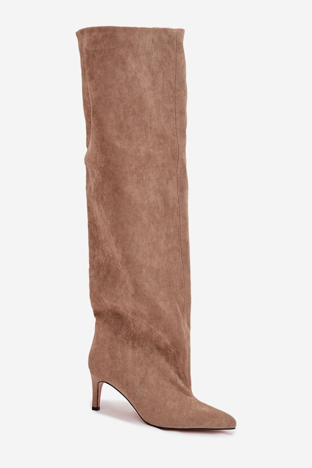 Kozačky na podpatku model 216997 Step in style