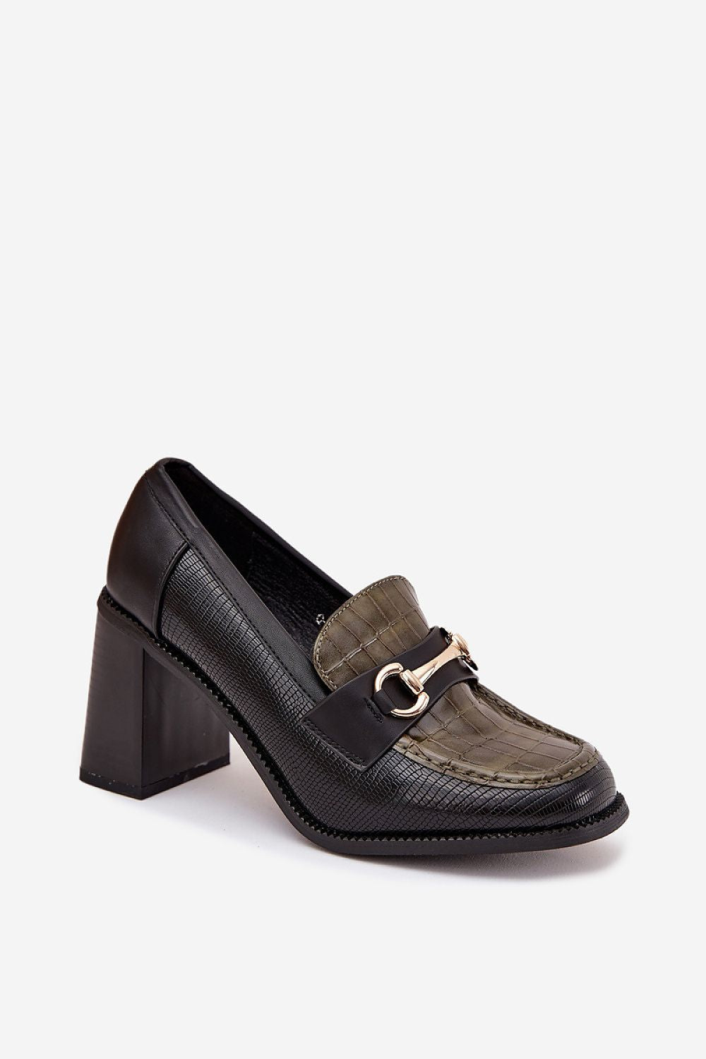 Polobotky na podpatku model 217845 Step in style