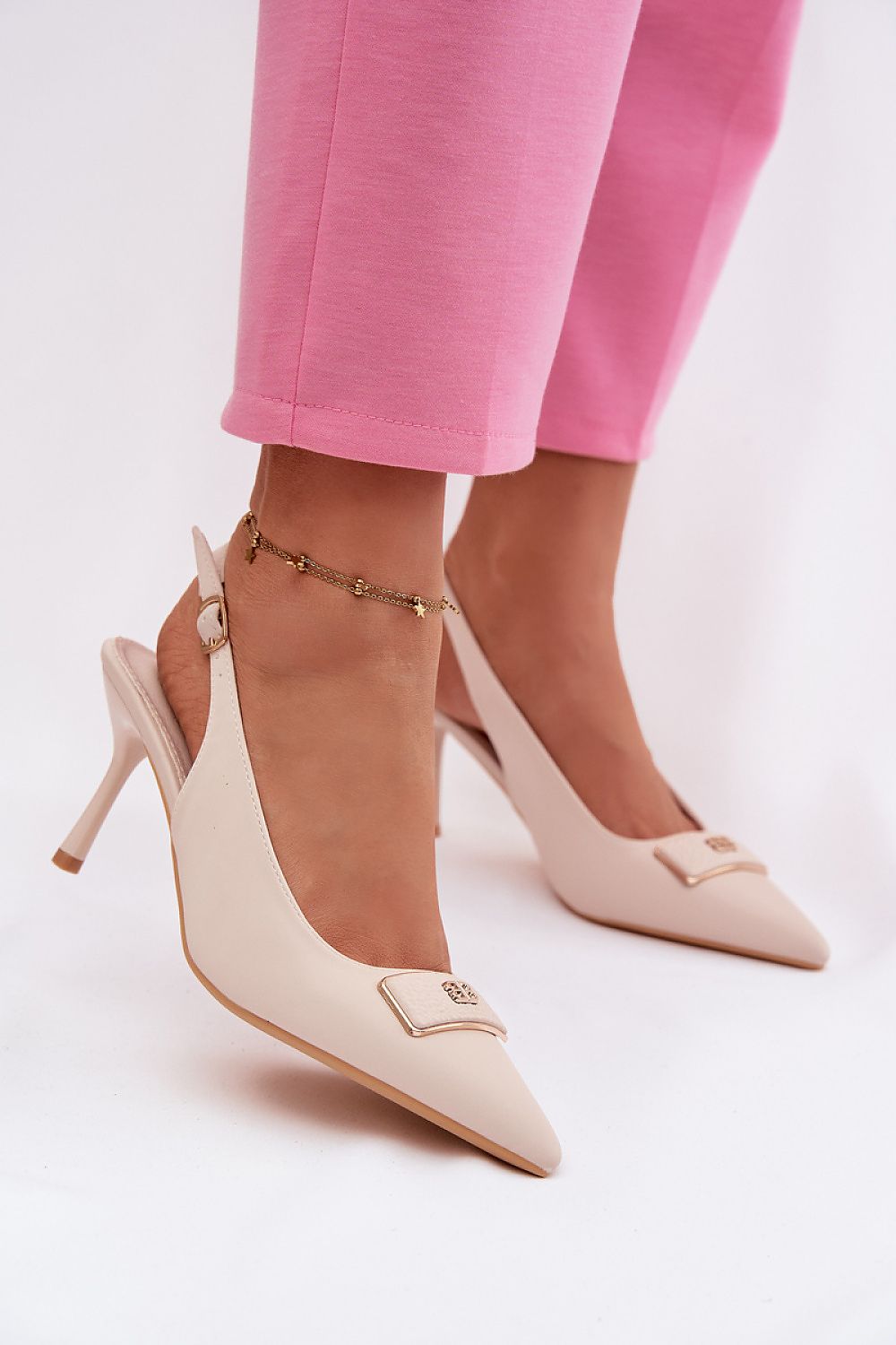 Lodičky na jehlovém podpatku model 223861 Step in style