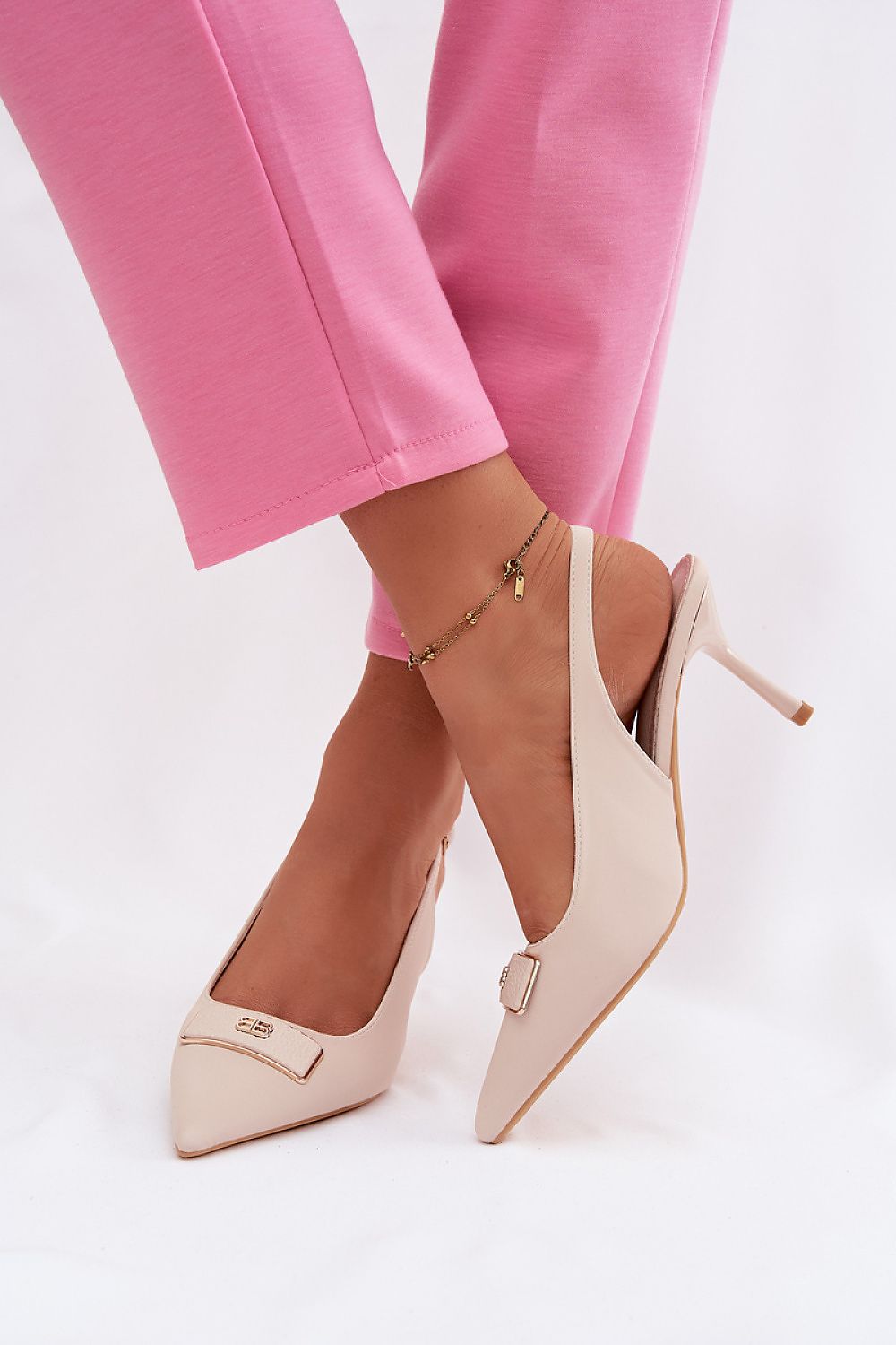 Lodičky na jehlovém podpatku model 223861 Step in style