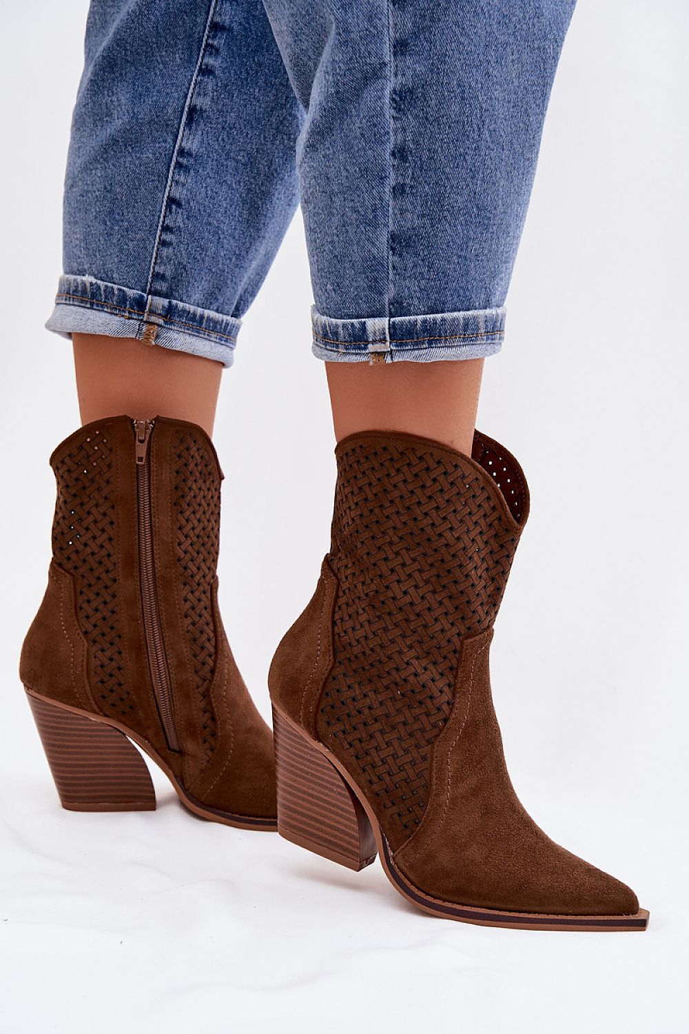 Boty na podpatku model 224238 Step in style