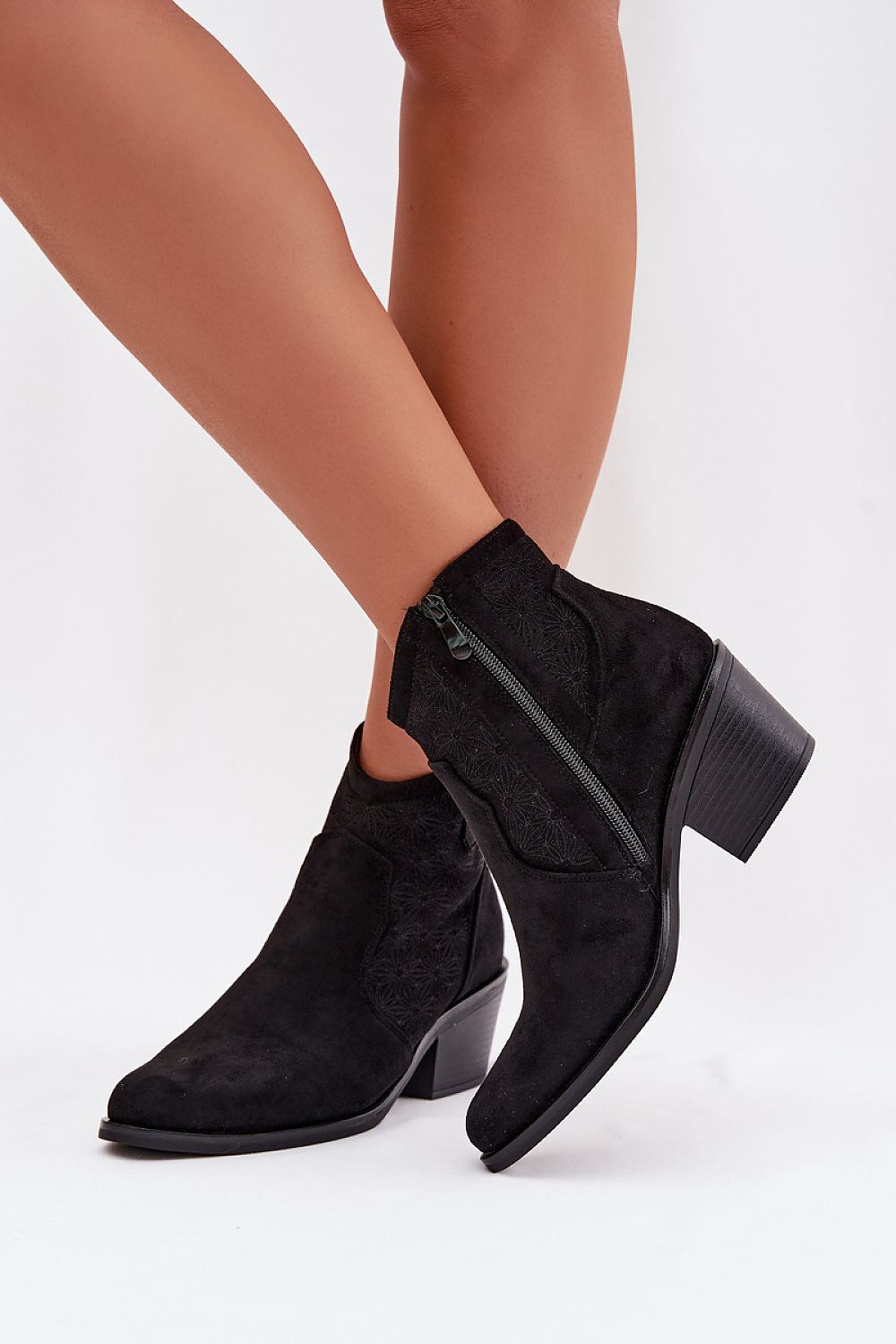 Boty na podpatku model 224621 Step in style