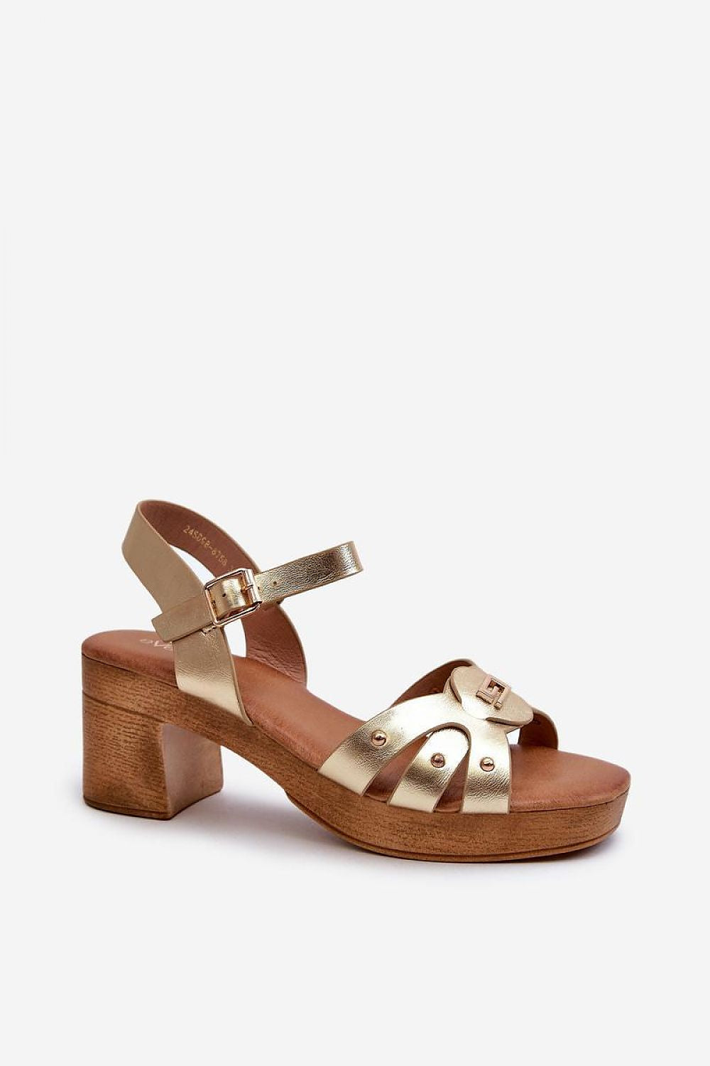  Sandály na podpatku  model 196334 Step in style 