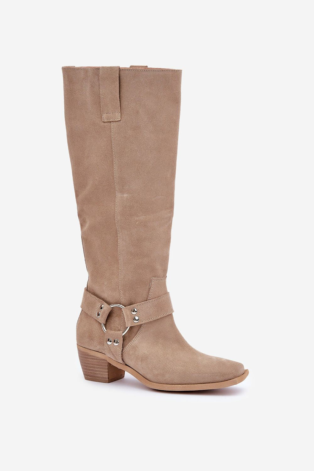  Kozačky na podpatku  model 203901 Step in style 