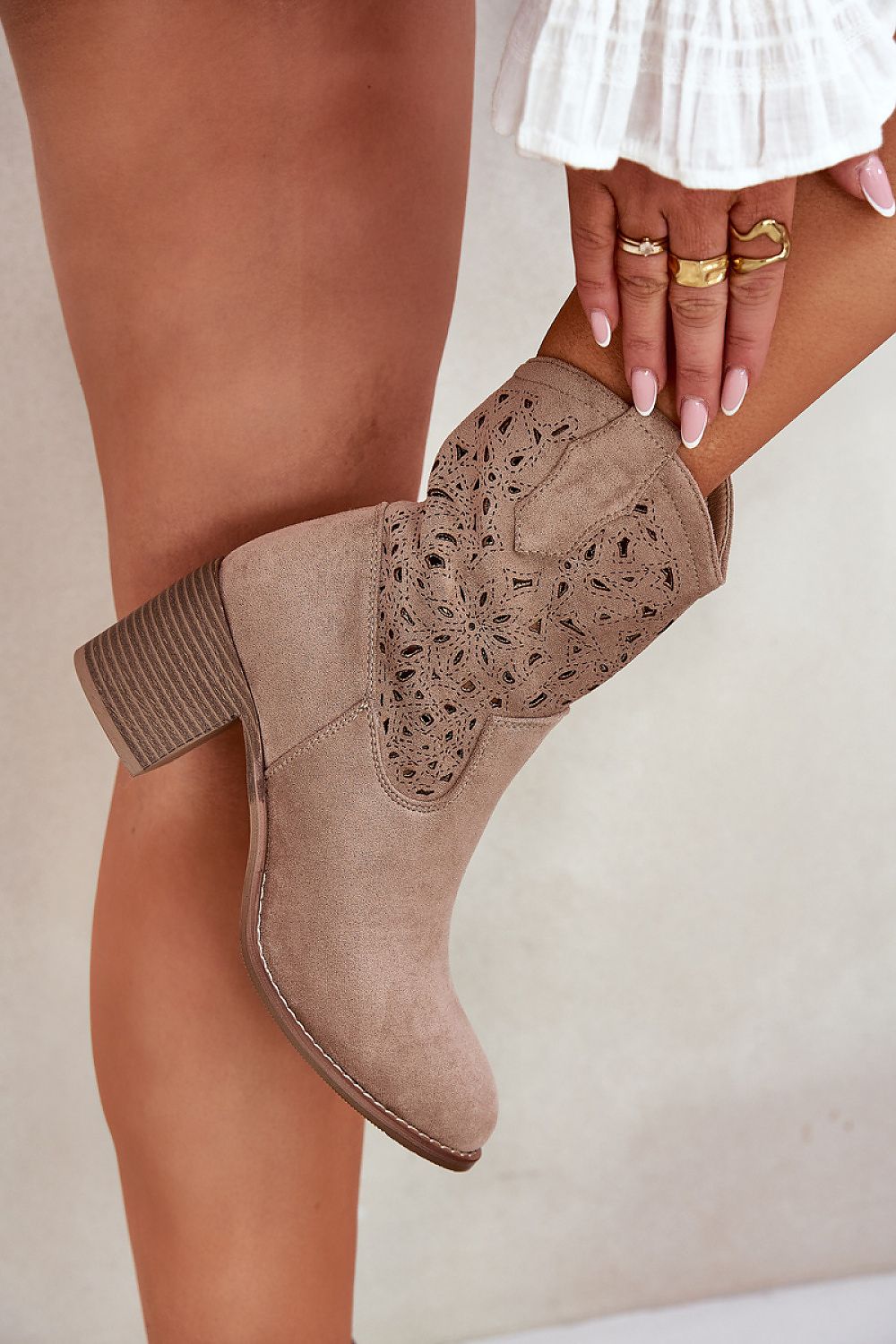  Boty na podpatku  model 209416 Step in style 