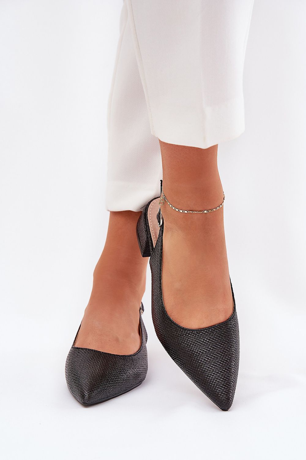  Sandály na podpatku  model 209432 Step in style 