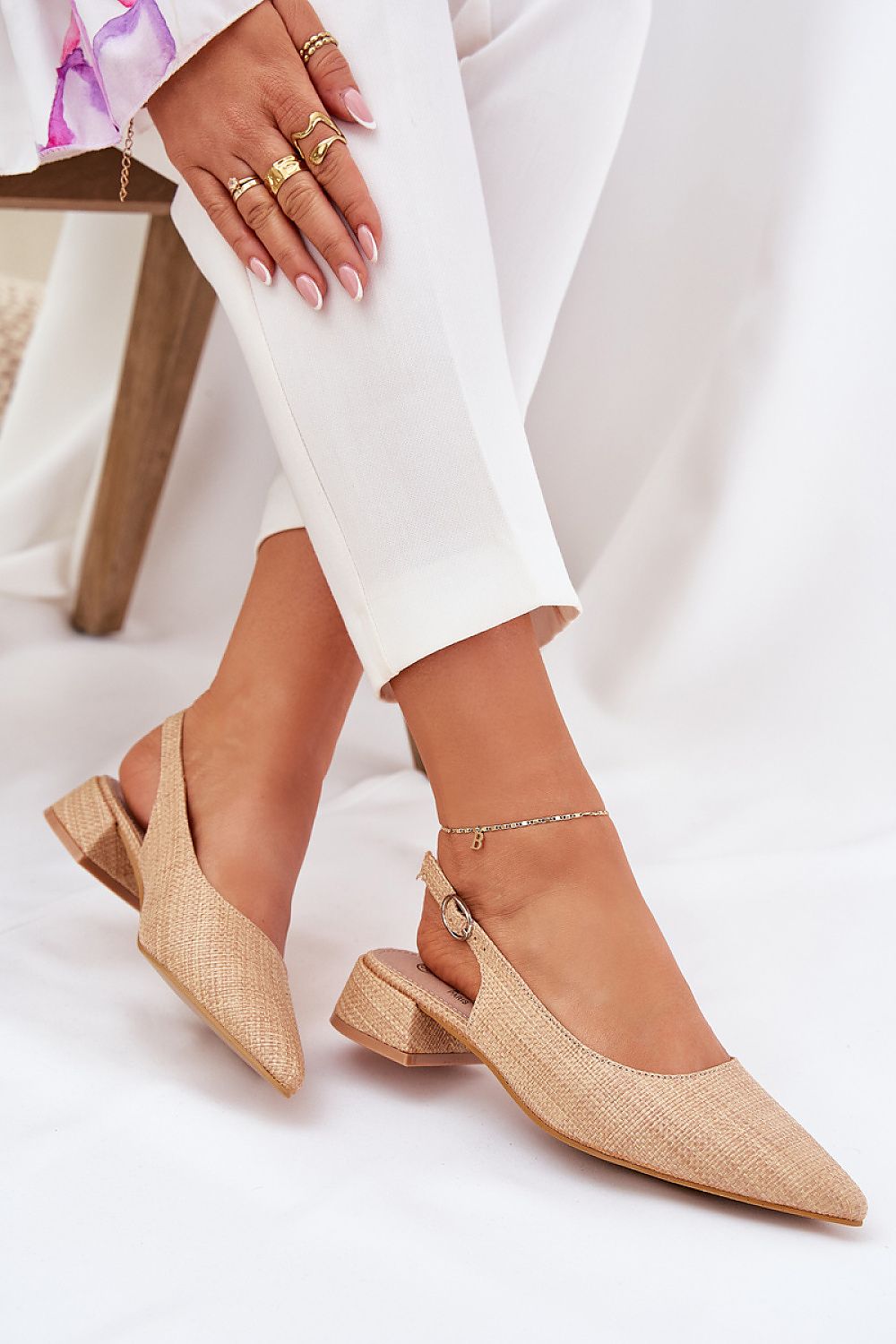  Sandály na podpatku  model 209433 Step in style 