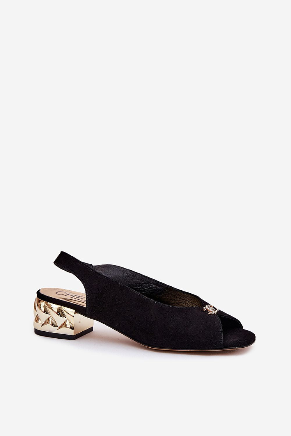  Sandály na podpatku  model 212577 Step in style 