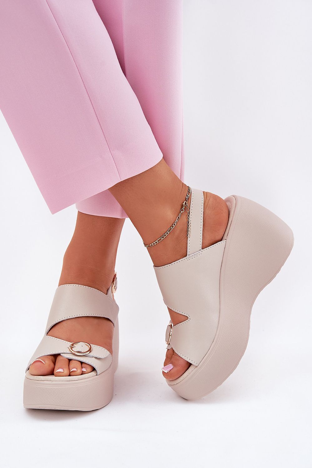  Bota na klínech  model 213460 Step in style 