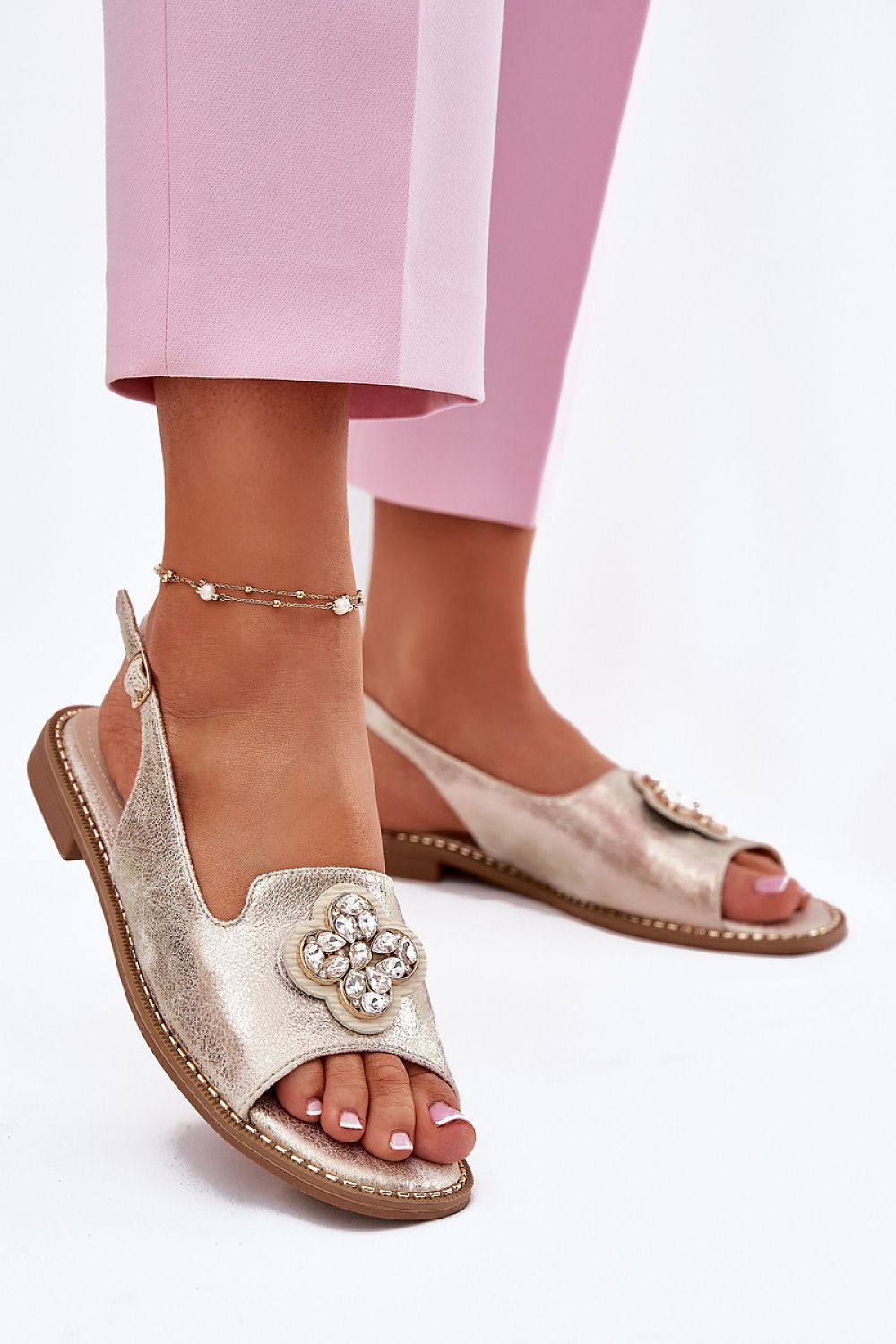  Sandály  model 215711 Step in style 