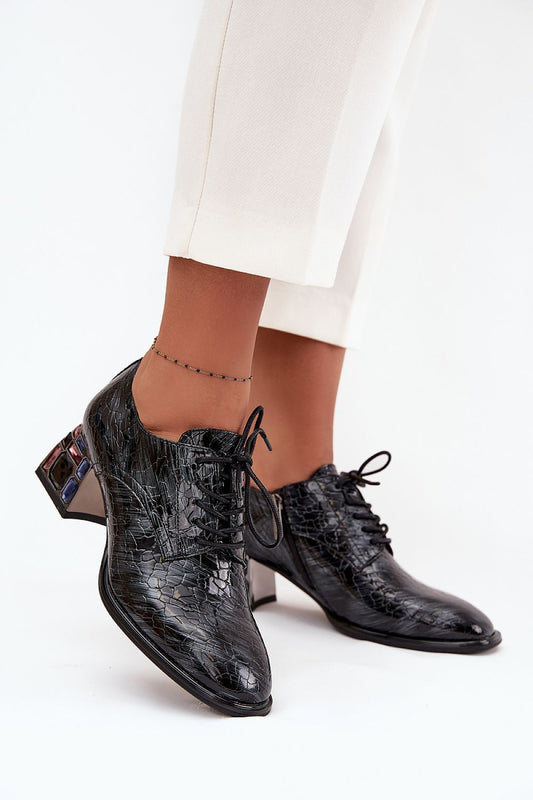  Polobotky na podpatku  model 218694 Step in style 