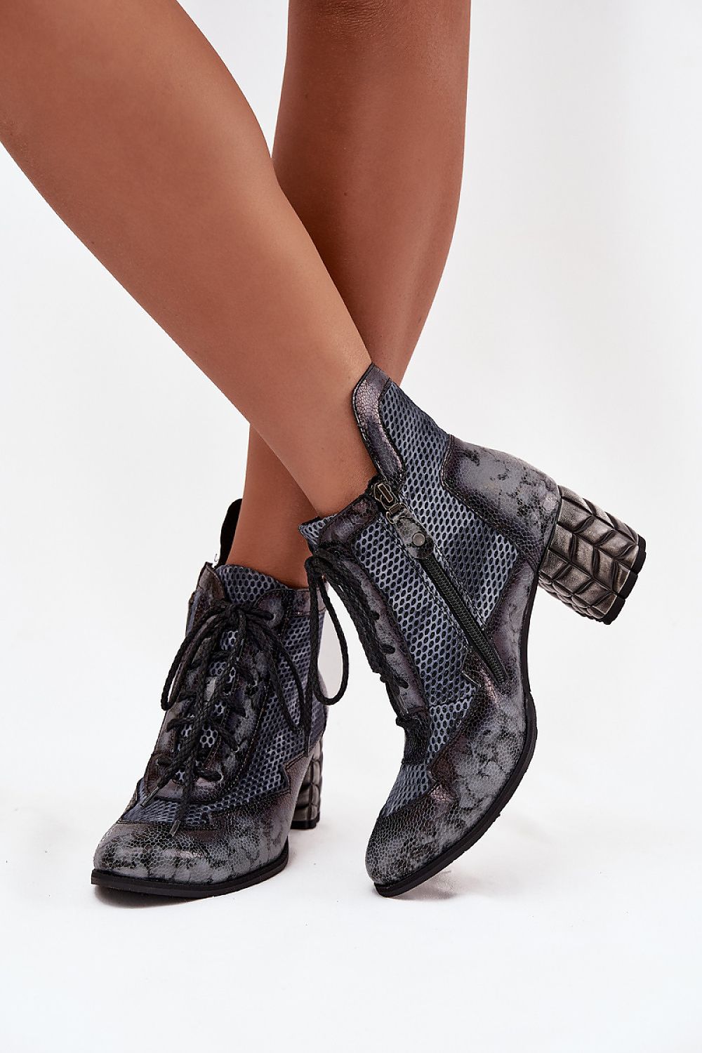  Boty na podpatku  model 219582 Step in style 