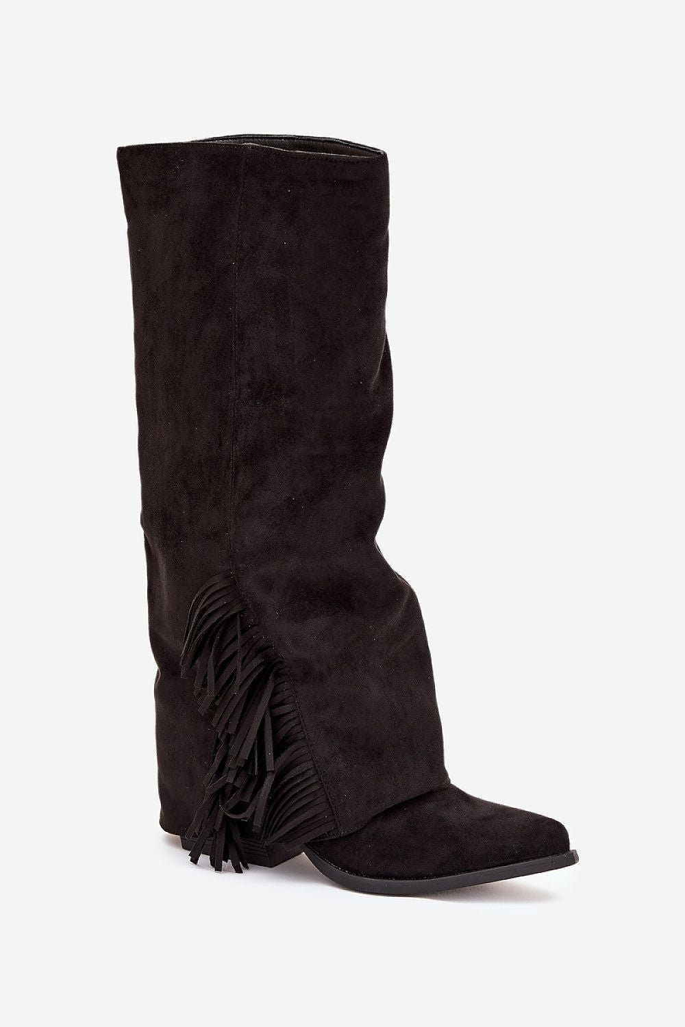  Kozačky na podpatku  model 219589 Step in style 