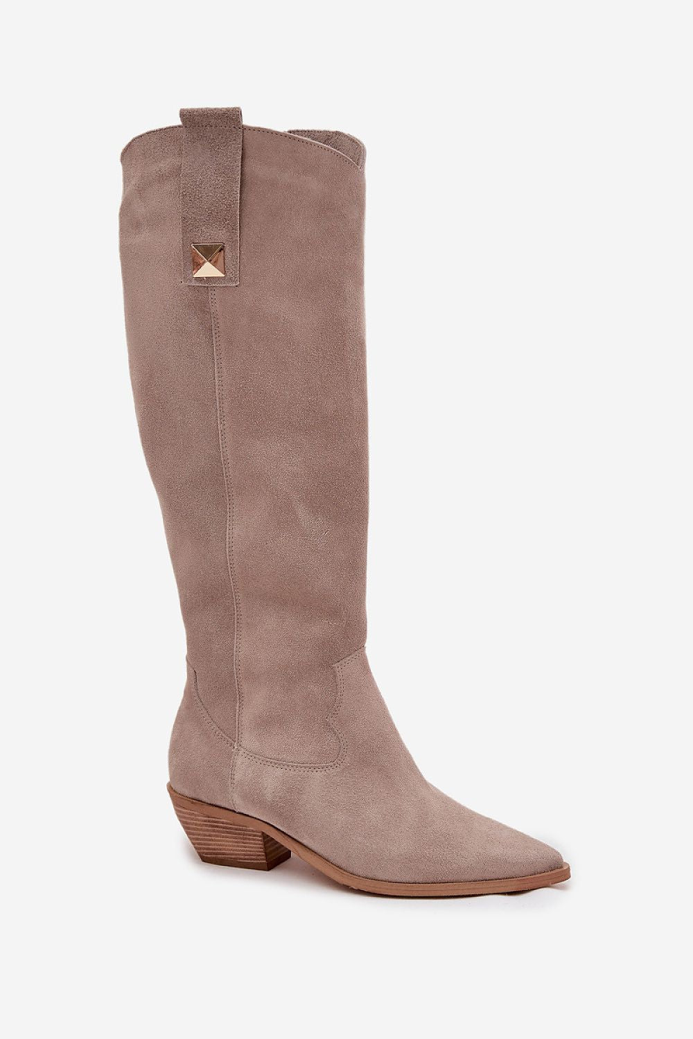  Kozačky na podpatku  model 220209 Step in style 