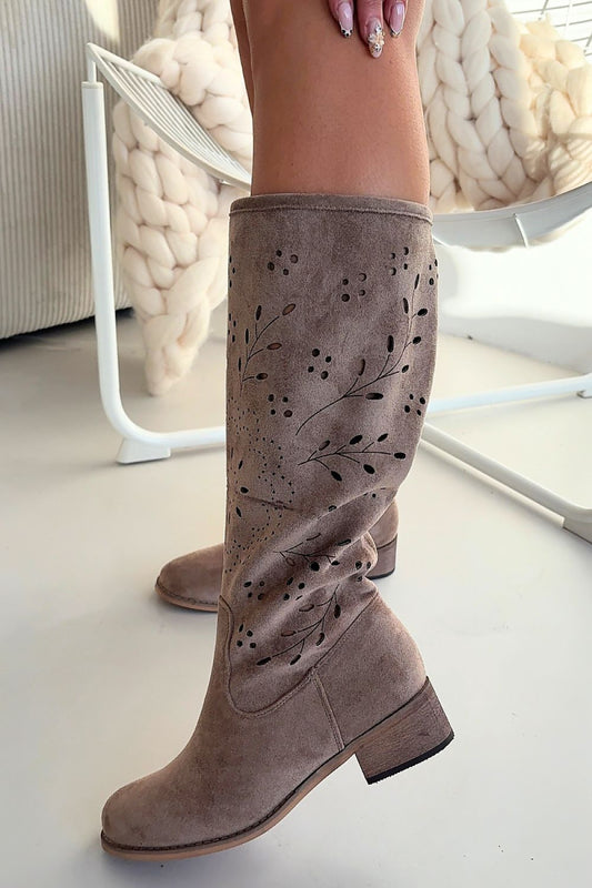  Ažurové kozačky  model 222527 Step in style 