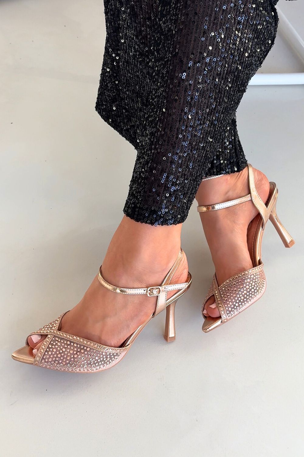  Sandály na podpatku  model 222730 Step in style 