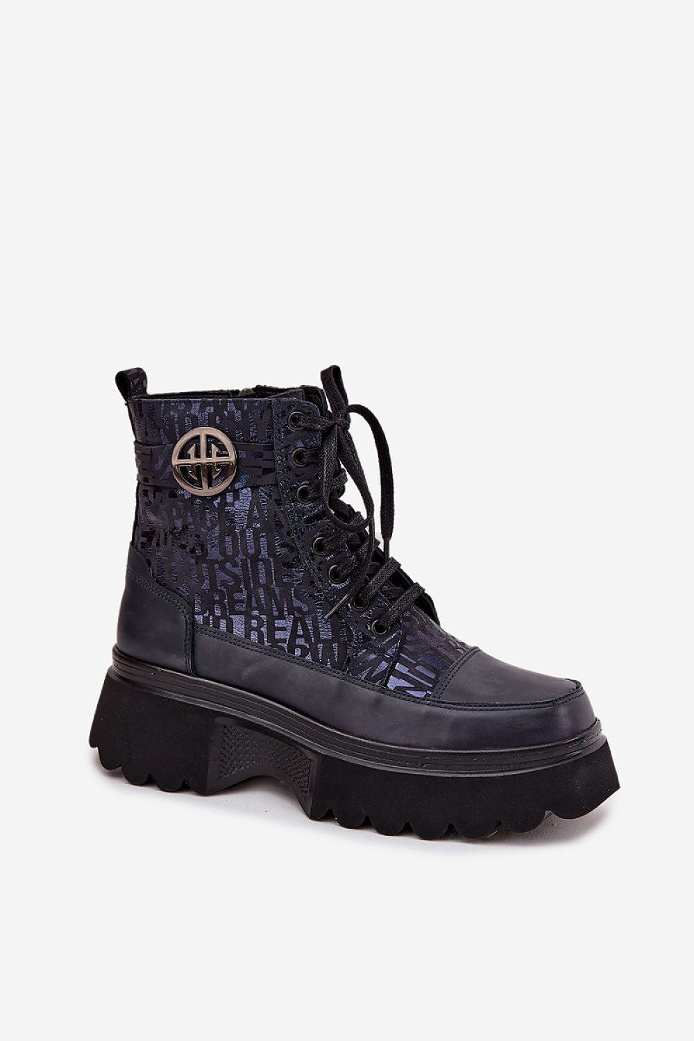  Boty na široké podrážce  model 222950 Step in style 