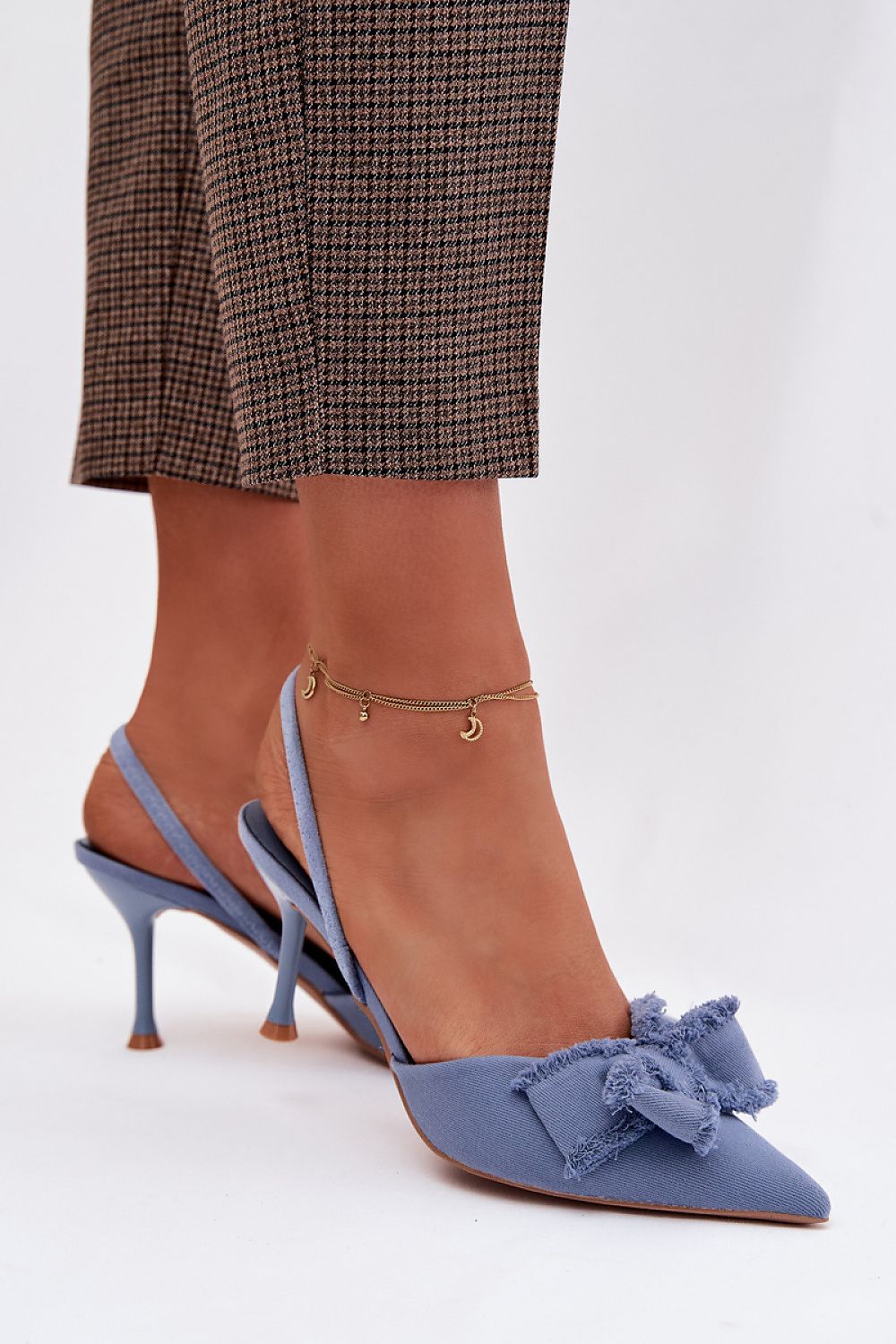  Sandály na podpatku  model 224469 Step in style 