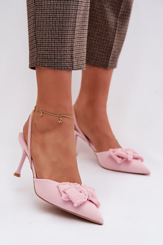  Sandály na podpatku  model 224472 Step in style 