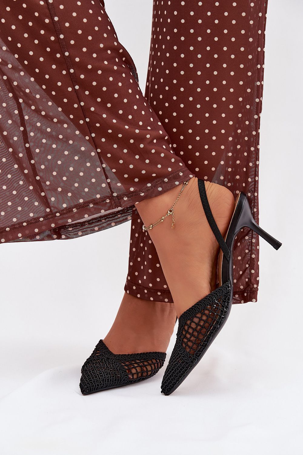  Sandály na podpatku  model 224493 Step in style 