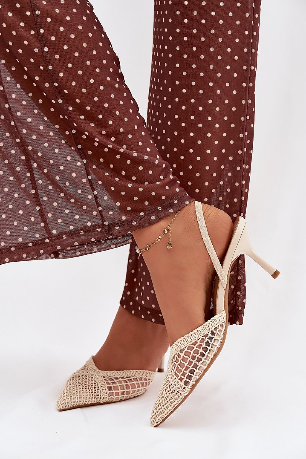  Sandály na podpatku  model 224499 Step in style 