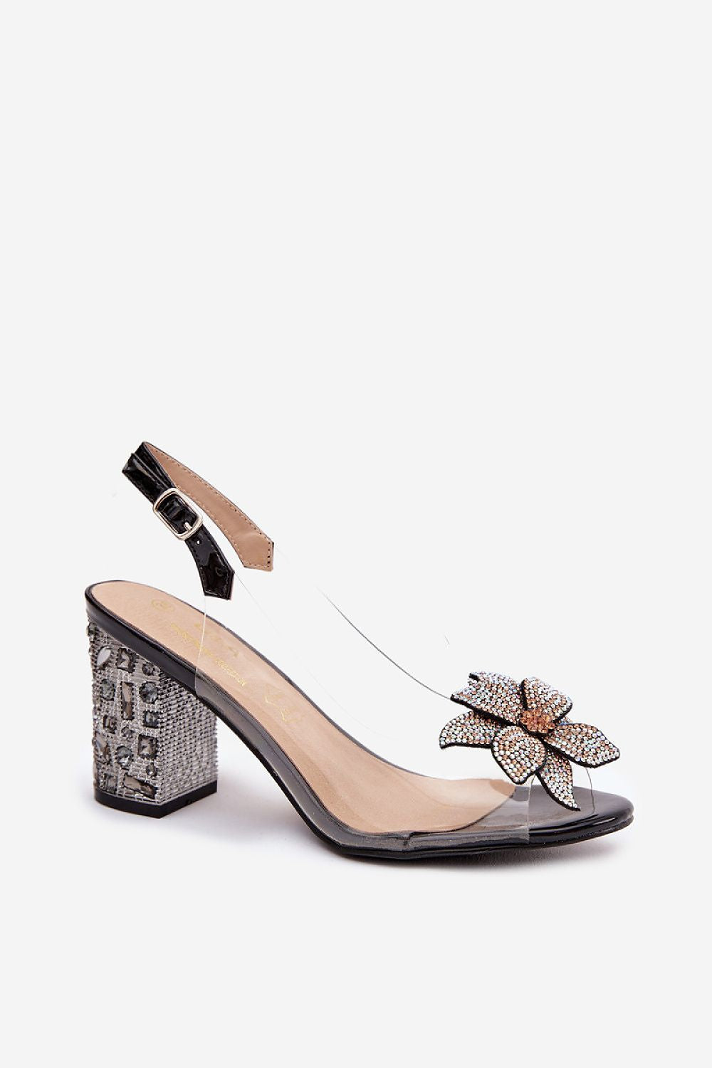  Sandály na podpatku  model 225135 Step in style 