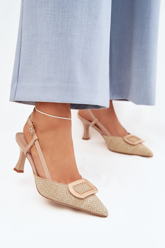  Sandály na podpatku  model 225205 Step in style 