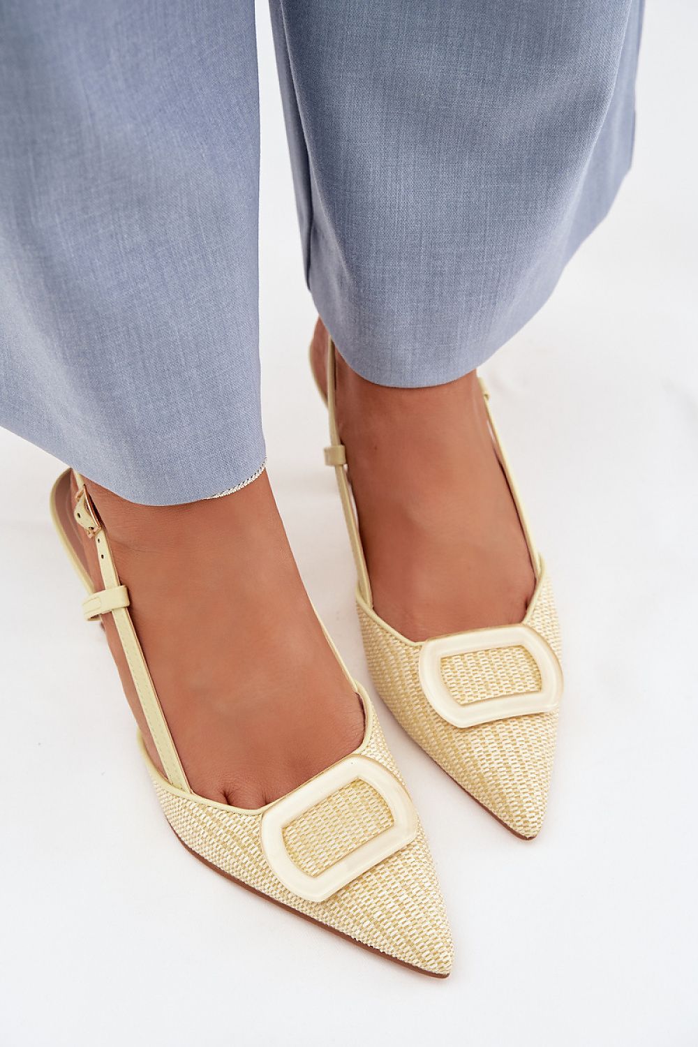  Sandály na podpatku  model 225206 Step in style 