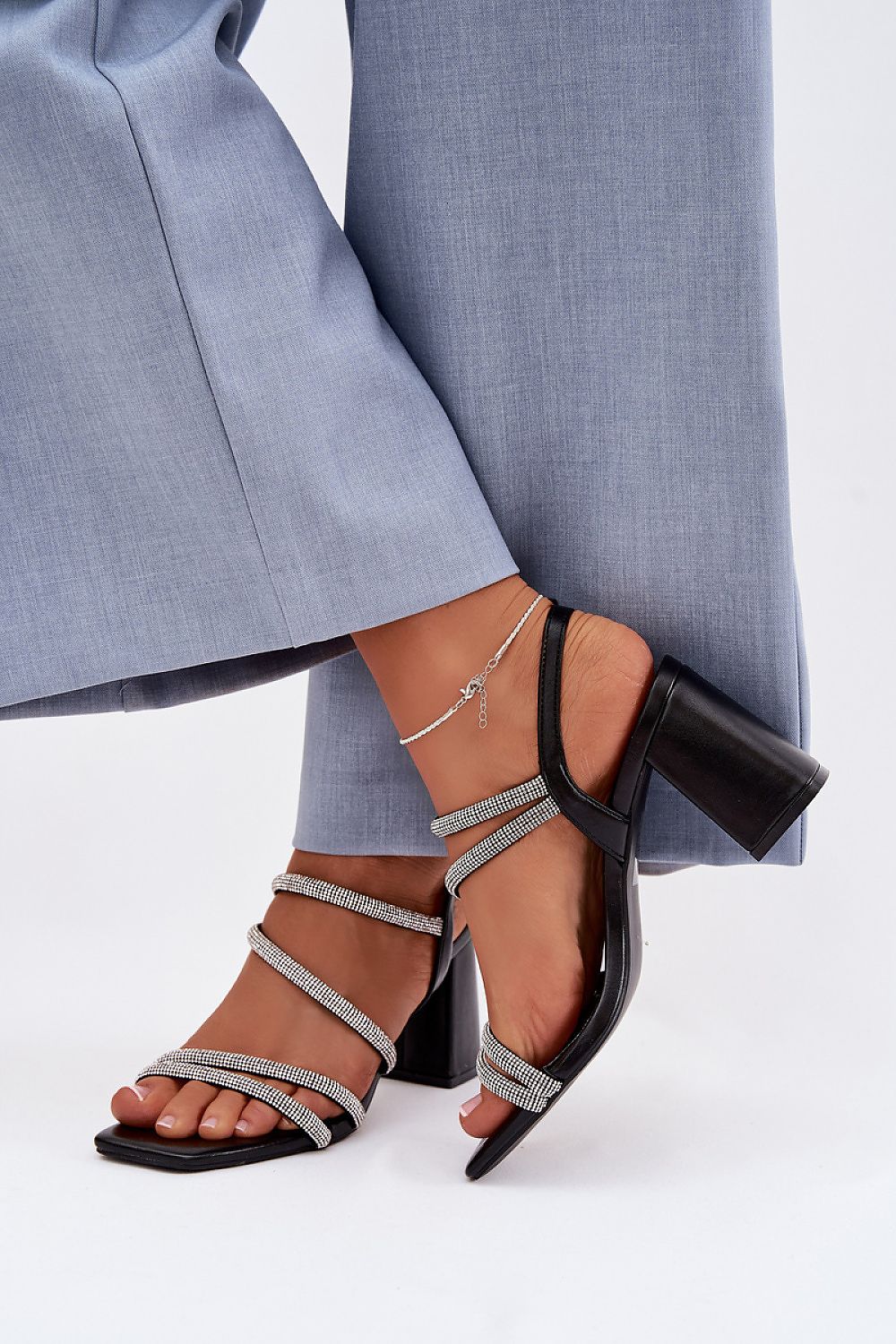  Sandály na podpatku  model 225208 Step in style 