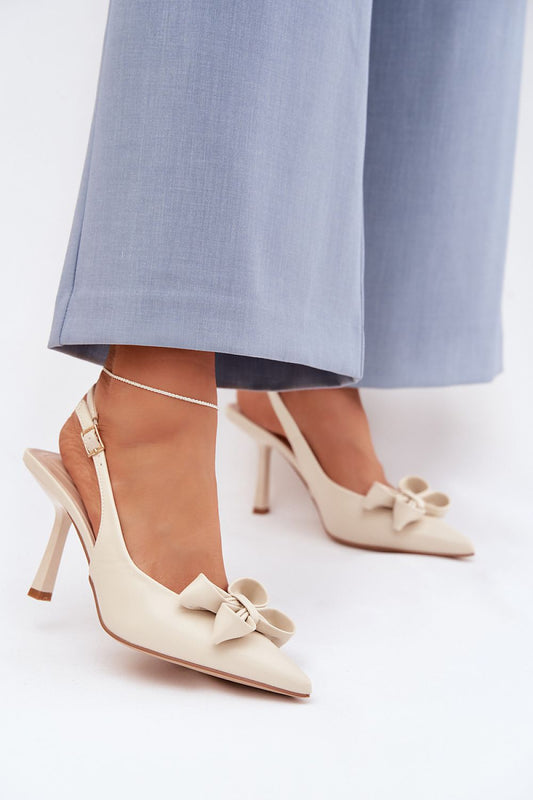  Sandály na podpatku  model 225212 Step in style 