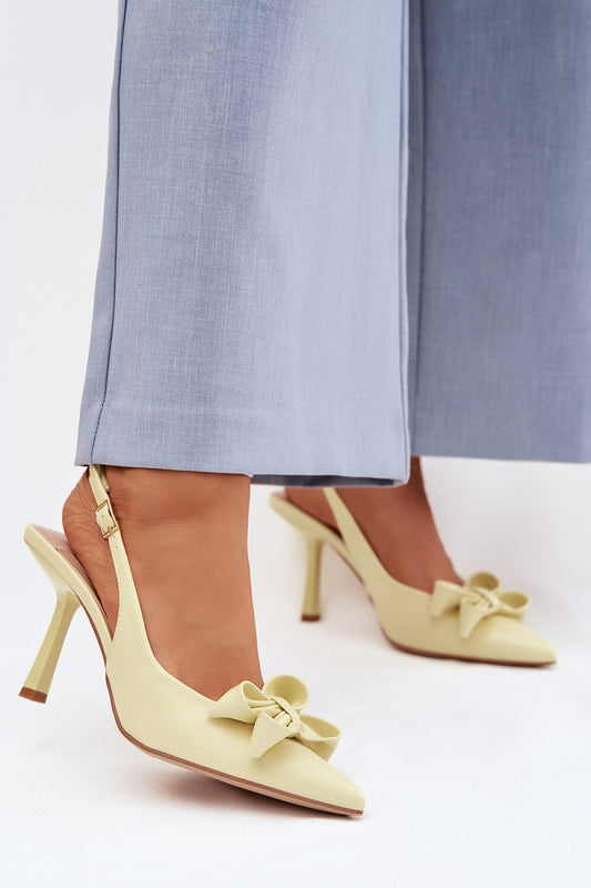  Sandály na podpatku  model 225213 Step in style 