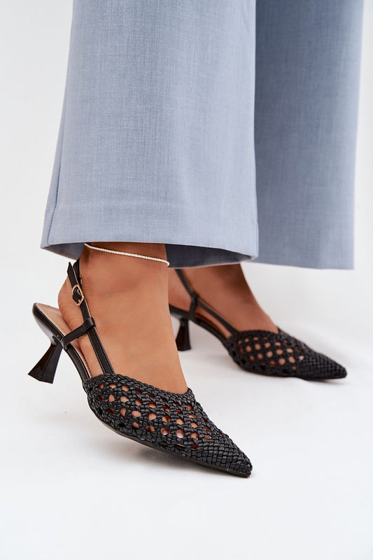  Sandály na podpatku  model 225221 Step in style 