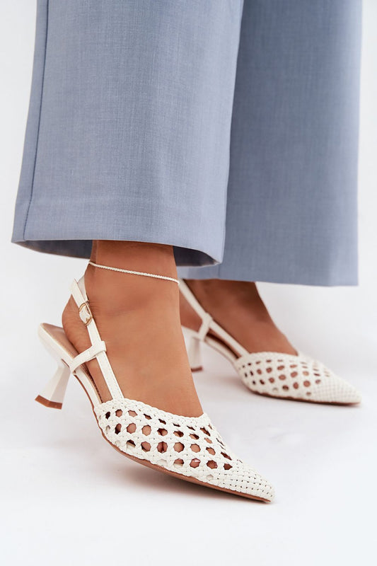  Sandály na podpatku  model 225223 Step in style 