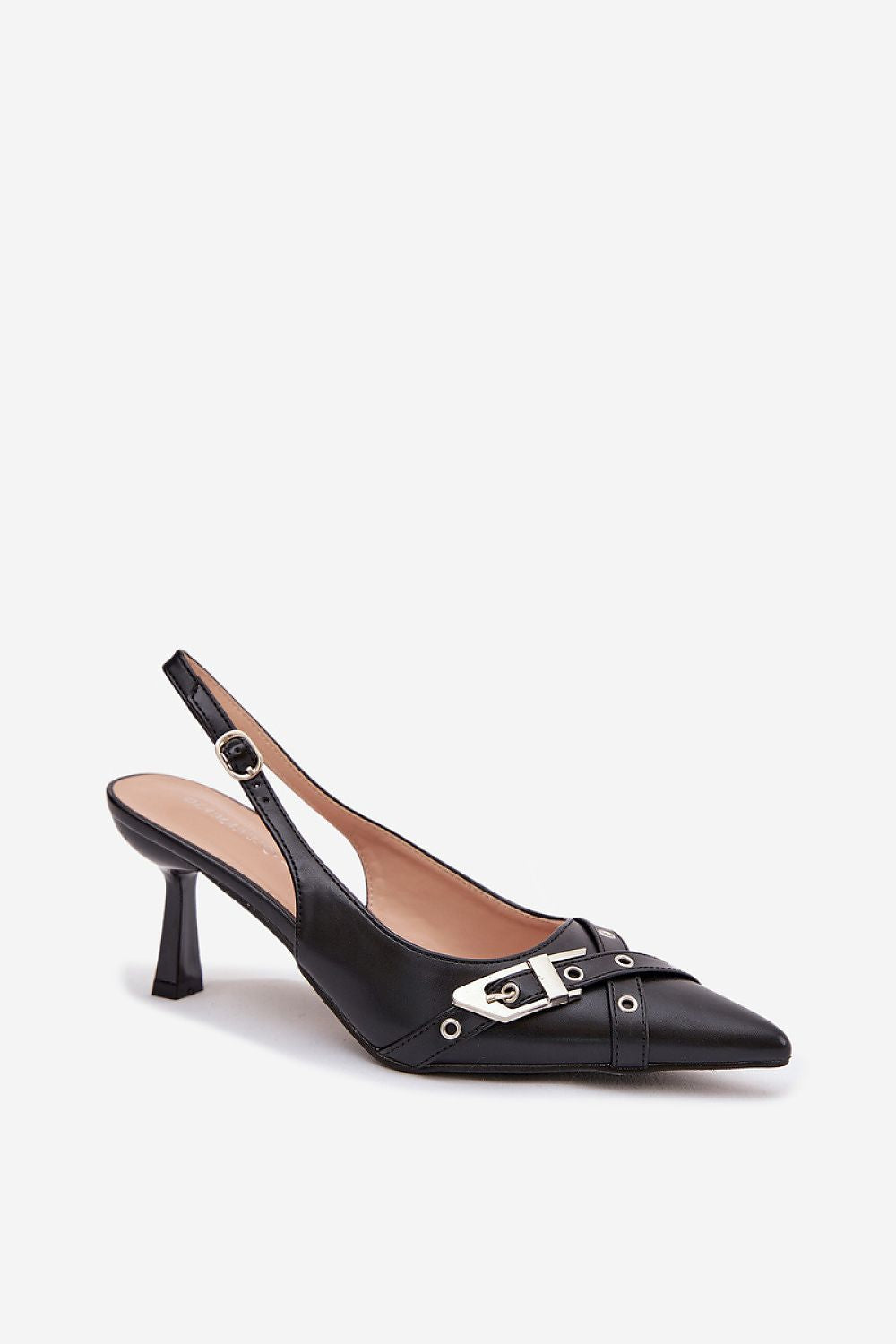  Sandály na podpatku  model 225227 Step in style 