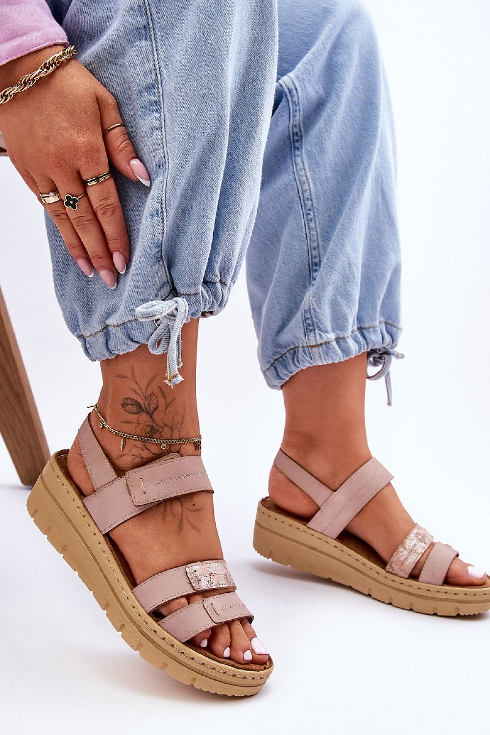  Bota na klínech  model 181423 Step in style 