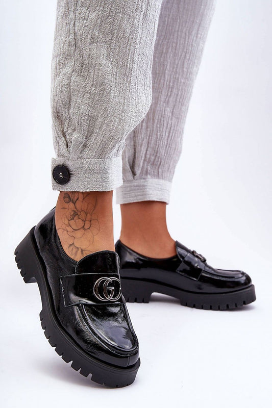  Polobotky na podpatku  model 186413 Step in style 