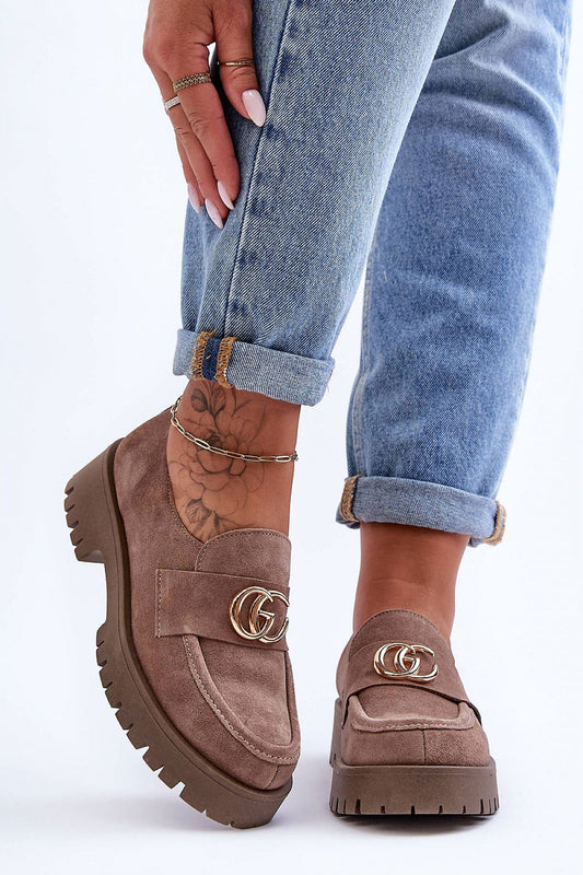  Polobotky na podpatku  model 186416 Step in style 